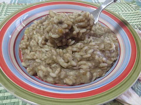 risotto lenticchie